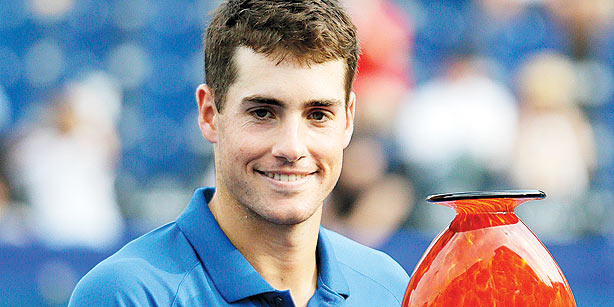 John Isner Takes Home Atlanta Open Trophy